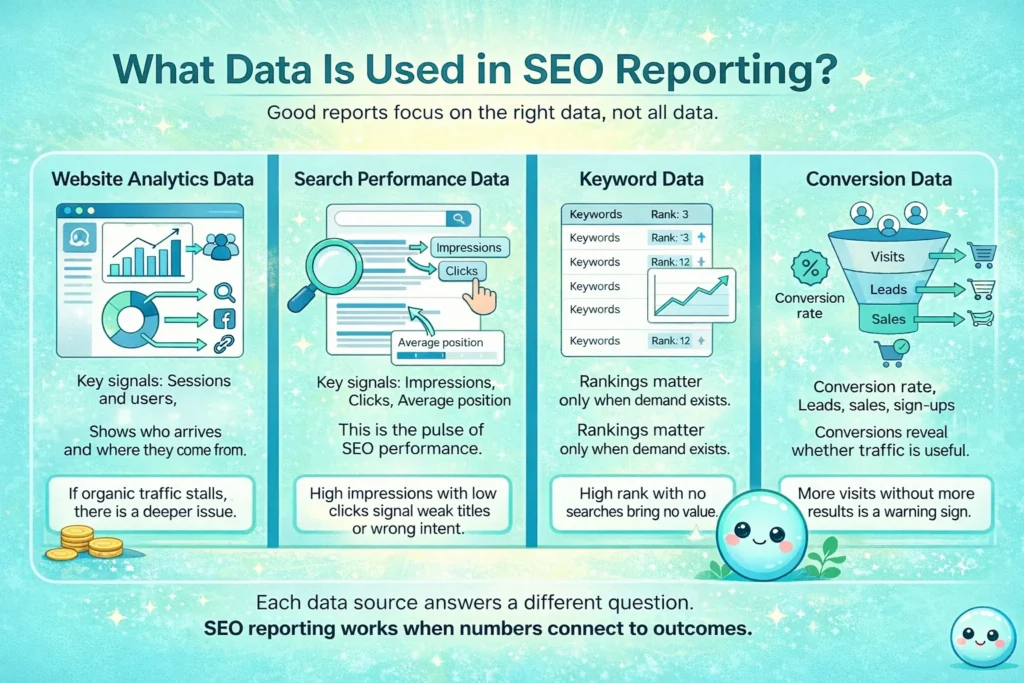 What Data Is Used in SEO Reporting?