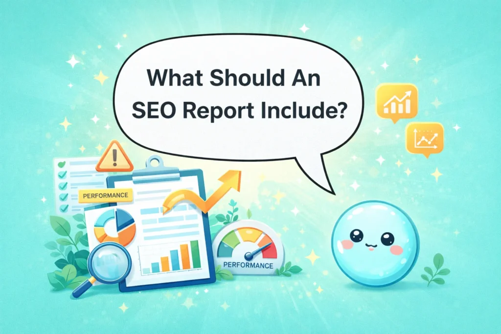 what should seo report include