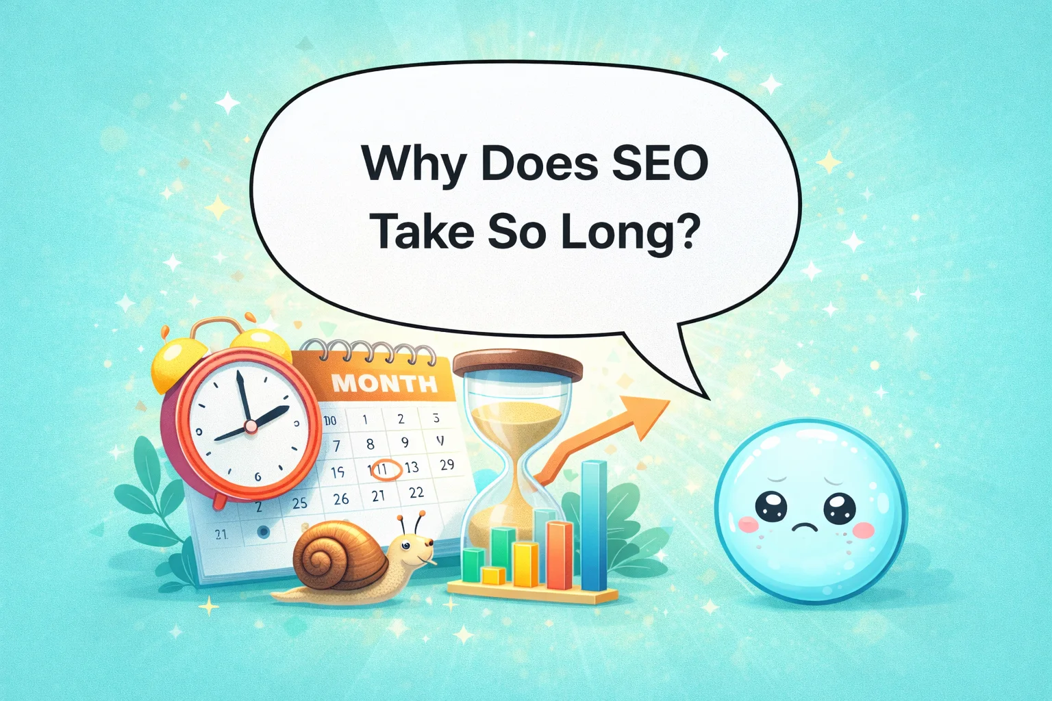why does seo take long
