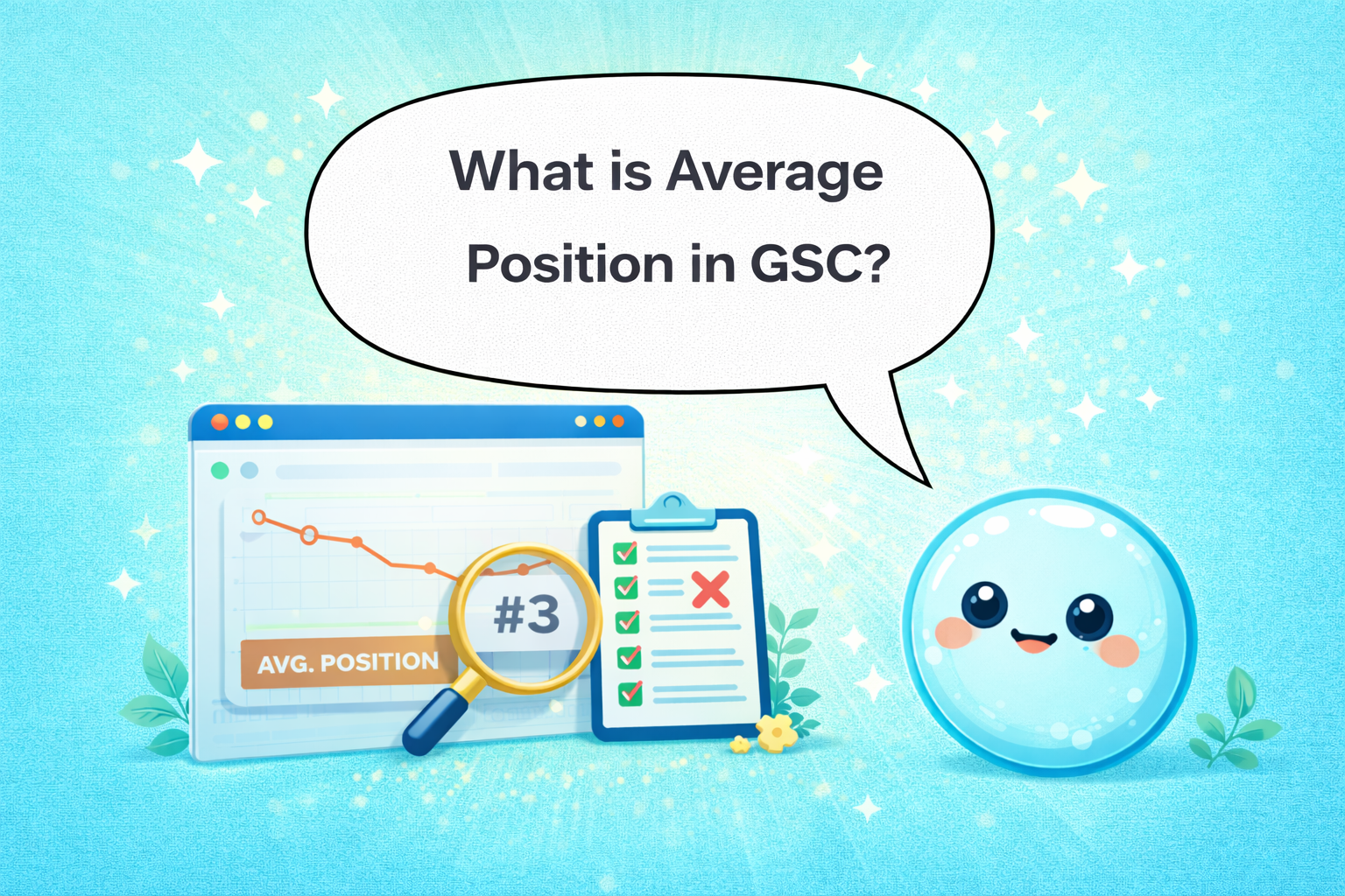 what is average position in GSC
