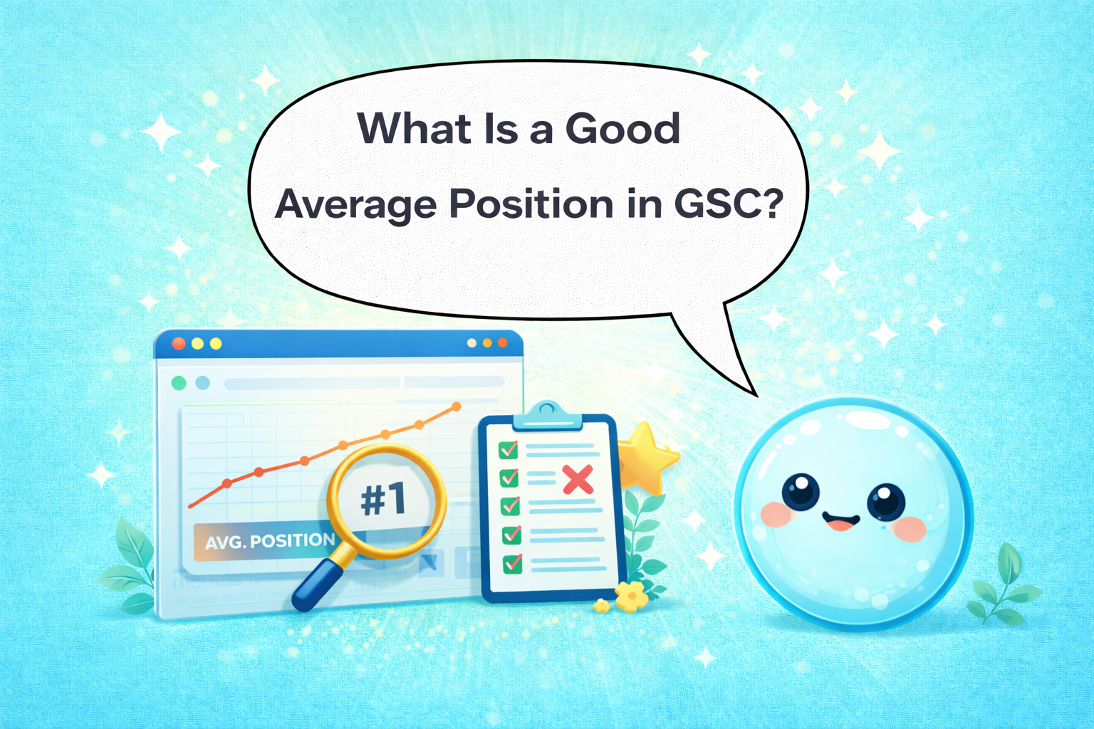what is a good average position in GSC