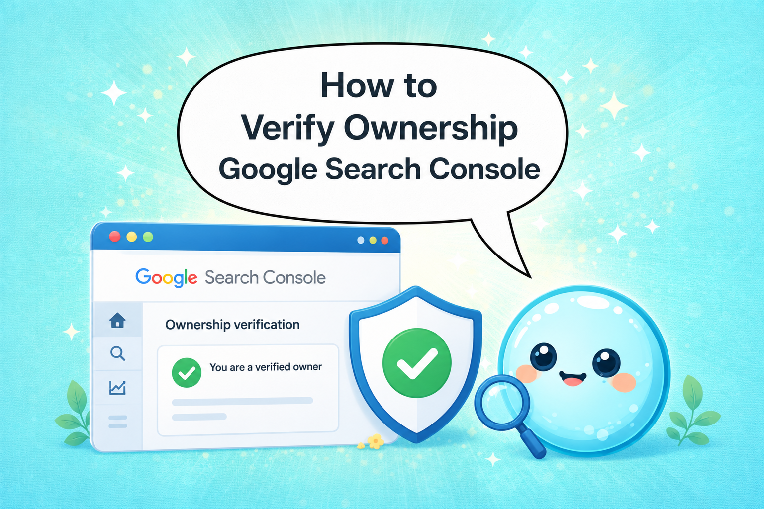 how to verify ownership in google search console