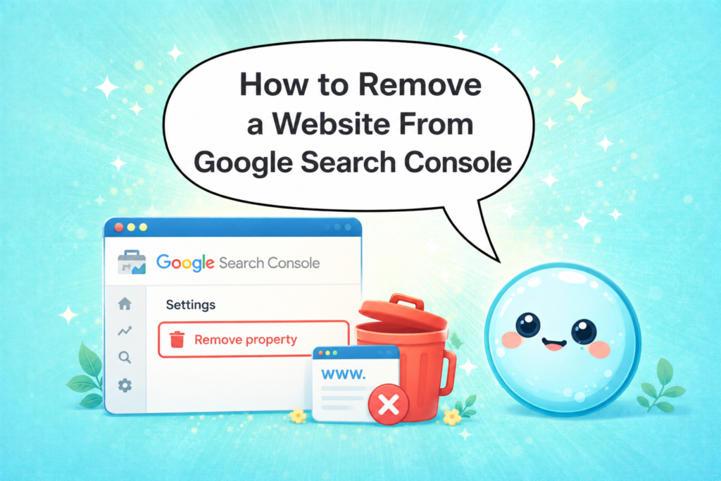 How to Remove a Website From Google Search Console (2026 Guide)